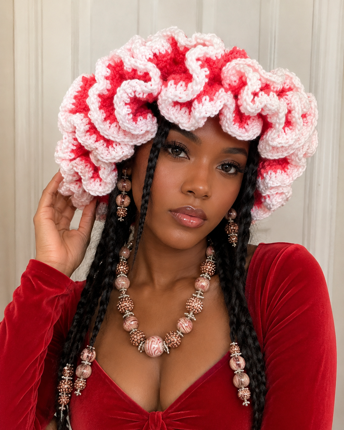 Ruffle hats